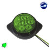 LED Πλευρικά Φώτα Όγκου Φορτηγών BULLET Αδιάβροχο IP66 7 SMD 24 Volt Πράσινο GloboStar 75487