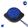 LED Πλευρικά Φώτα Όγκου Φορτηγών BULLET Αδιάβροχο IP66 7 SMD 24 Volt Μπλε GloboStar 75488