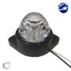 LED Πλευρικά Φώτα Όγκου Φορτηγών BULLET Αδιάβροχο IP66 6 SMD 24 Volt Ψυχρό GloboStar 75480