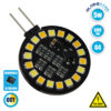 GloboStar® 76110 Λάμπα G4 LED SMD 2835 5W 600lm 120° DC 12V Side Pin CCT Θερμό 2700 K έως Ψυχρό 6000K Change by On/Off