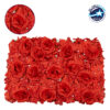 GloboStar® 78310 Συνθετικό Πάνελ Φυλλωσιάς – Κάθετος Κήπος Τριαντάφυλλο – Ορτανσία Μ60 x Υ40 x Π7cm