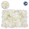 GloboStar® 78311 Συνθετικό Πάνελ Λουλουδιών – Κάθετος Κήπος Τριαντάφυλλο – Ορτανσία Μ60 x Υ40 x Π7cm