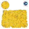 GloboStar® 78317 Συνθετικό Πάνελ Φυλλωσιάς – Κάθετος Κήπος Ορτανσία Κίτρινο Μ60 x Υ40 x Π5cm