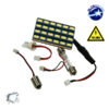 Πλακέτα LED PCB με 24 smd 5630 12-24 Volt Ψυχρό Λευκό GloboStar 40167
