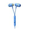 GloboStar® 87066 JOYROOM Originals JR-EL114 Ενσύρματα Ακουστικά In-ear Handsfree με Ενσωματωμένο Χειριστήριο Αυξομείωσης Έντασης Ήχου – Καλώδιο 0.5m & Βύσμα Jack 3.5mm Μπλε