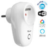 SONOFF S20 EU Smart Home Socket WiFi – Ασύρματη Εξύπνη Μπρίζα EU GloboStar 48456