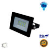Προβολέας LED Slim Pad 10W 230v 950lm 120° Αδιάβροχος IP66 Φυσικό Λευκό 4500k GloboStar 11112