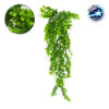 GloboStar® 78060 Τεχνητό Κρεμαστό Φυτό Διακοσμητικών Κλαδιών με Πράσινο Φύλλωμα Μυρτιάς Μ30 x Y80 x Π10cm