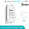 GloboStar® 80009 SONOFF TH16-R2 – Wi-Fi Smart Switch Temperature & Humidity Monitoring 15A