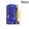 GloboStar® 80028 SONOFF B02-F-ST64-R2 – Wi-Fi Smart LED Filament Bulb E27 ST64 7W 700lm AC 220-240V CCT Change from 1800K to 5000K Dimmable