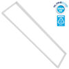 Πλαίσιο Στήριξης PVC Επιτοίχιας Τοποθέτησης για LED Πάνελ 120×30 Λευκό GloboStar 01817