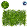 GloboStar® 78416 Artificial – Συνθετικό Τεχνητό Διακοσμητικό Πάνελ Φυλλωσιάς – Κάθετος Κήπος Καυκάσιο Πυξάρι Πράσινο Μ60 x Υ40 x Π4cm