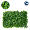 GloboStar® 78425 Artificial – Συνθετικό Τεχνητό Διακοσμητικό Πάνελ Φυλλωσιάς – Κάθετος Κήπος Πεπερομία – Πράσινο Μ60 x Υ40 x Π8cm