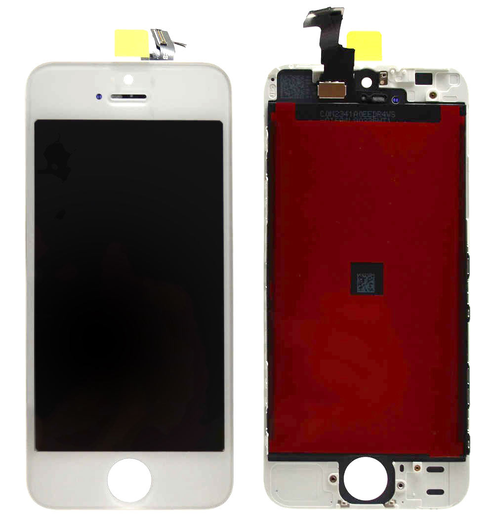 Οθόνη & Μηχανισμός Αφής Apple iPhone 5S Λευκό Type A