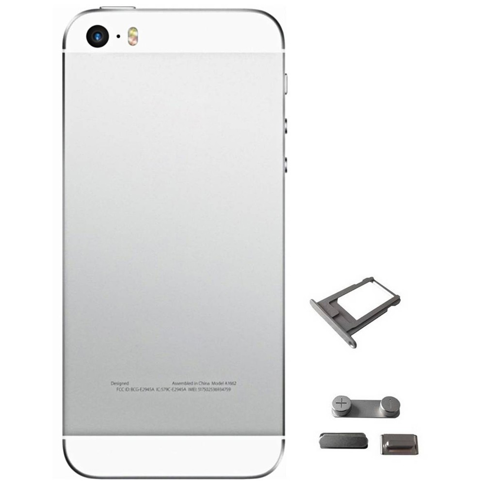 Πίσω Κάλυμμα Apple iPhone 5S Λευκό Swap