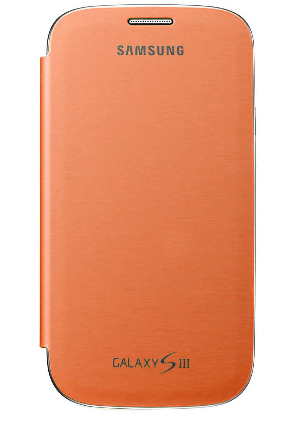 Θήκη Book Samsung EFC-1G6FOECINU για i9300 Galaxy S3 ( S III ) Πορτοκαλί Bulk
