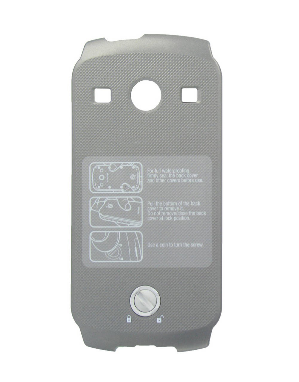 Καπάκι Μπαταρίας Samsung S7710 Galaxy Xcover 2 Γκρί Original GH98-25615A