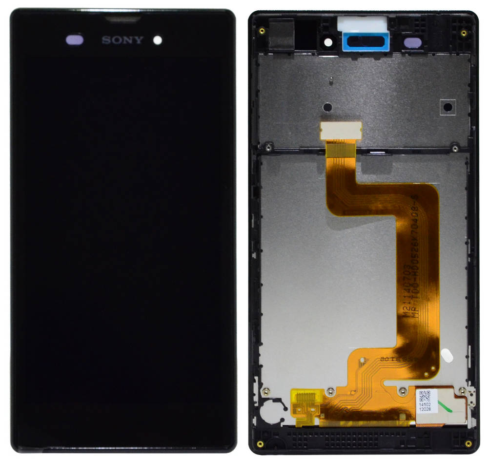 Γνήσια Οθόνη & Μηχανισμός Αφής Sony Xperia T3 D5103 Μαύρο F/191GUL0005A