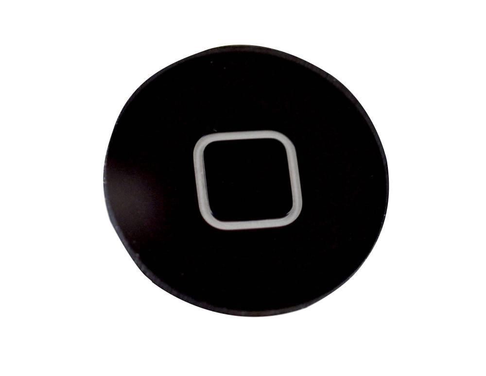 Εξωτερικό Κεντρικό Πλήκτρο Apple iPhone 5C Μαύρο OEM Type A