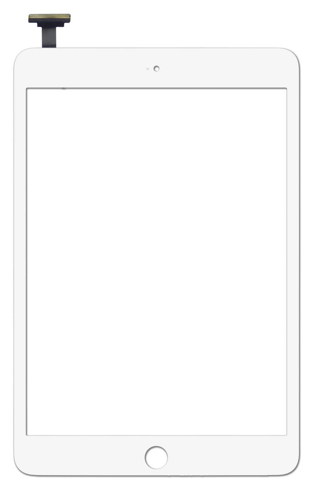 Μηχανισμός Αφής Apple iPad Mini 3 χωρίς IC, Κόλλα Λευκό OEM Type A