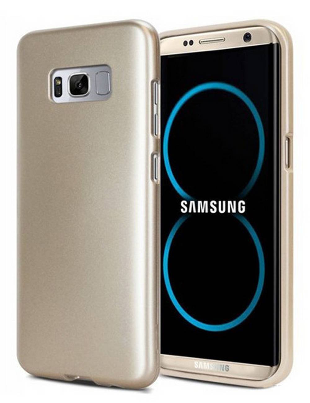 Θήκη Goospery iJelly για Samsung SM-G955F Galaxy S8+ Χρυσαφί by Mercury