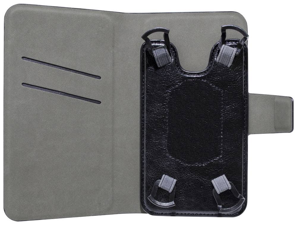 Θήκη Book Ancus Universal Elastic Hook για Smartphone 4.7″ – 5.3” Ίντσες Μαύρη (14 cm x 7 cm)
