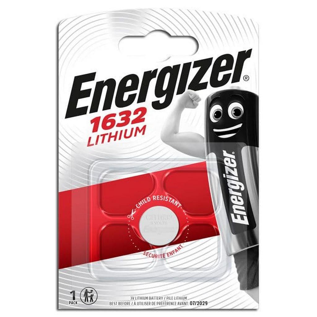 Buttoncell Lithium Energizer CR1632 Τεμ. 1