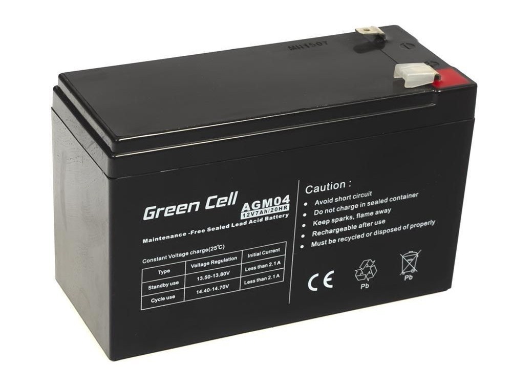 Μπαταρία για UPS Green Cell AGM04 AGM  (12V 7Ah) 2kg 151mm x 65mm x 94mm