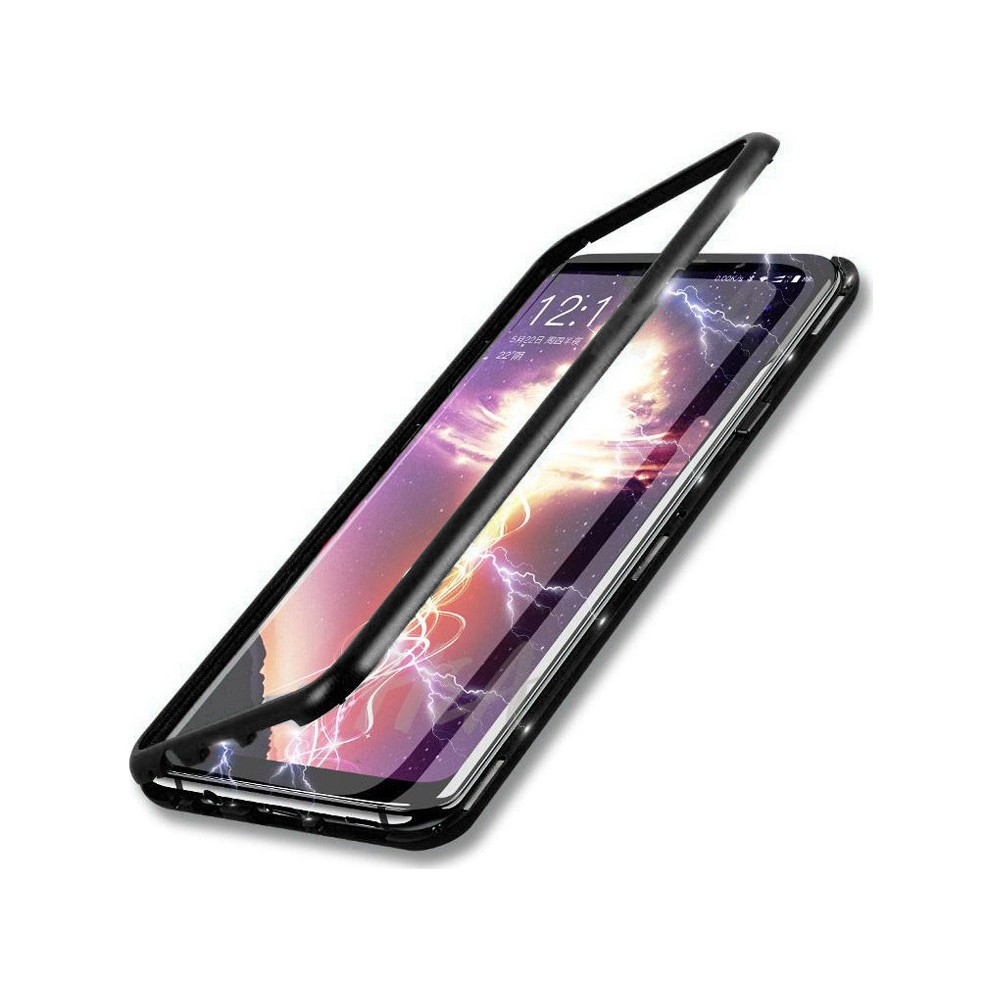 Θήκη Ancus 360 Full Cover Magnetic Metal για Samsung SM-A725F Galaxy A72 / SM-A726B Galaxy A72 5G Μαύρη