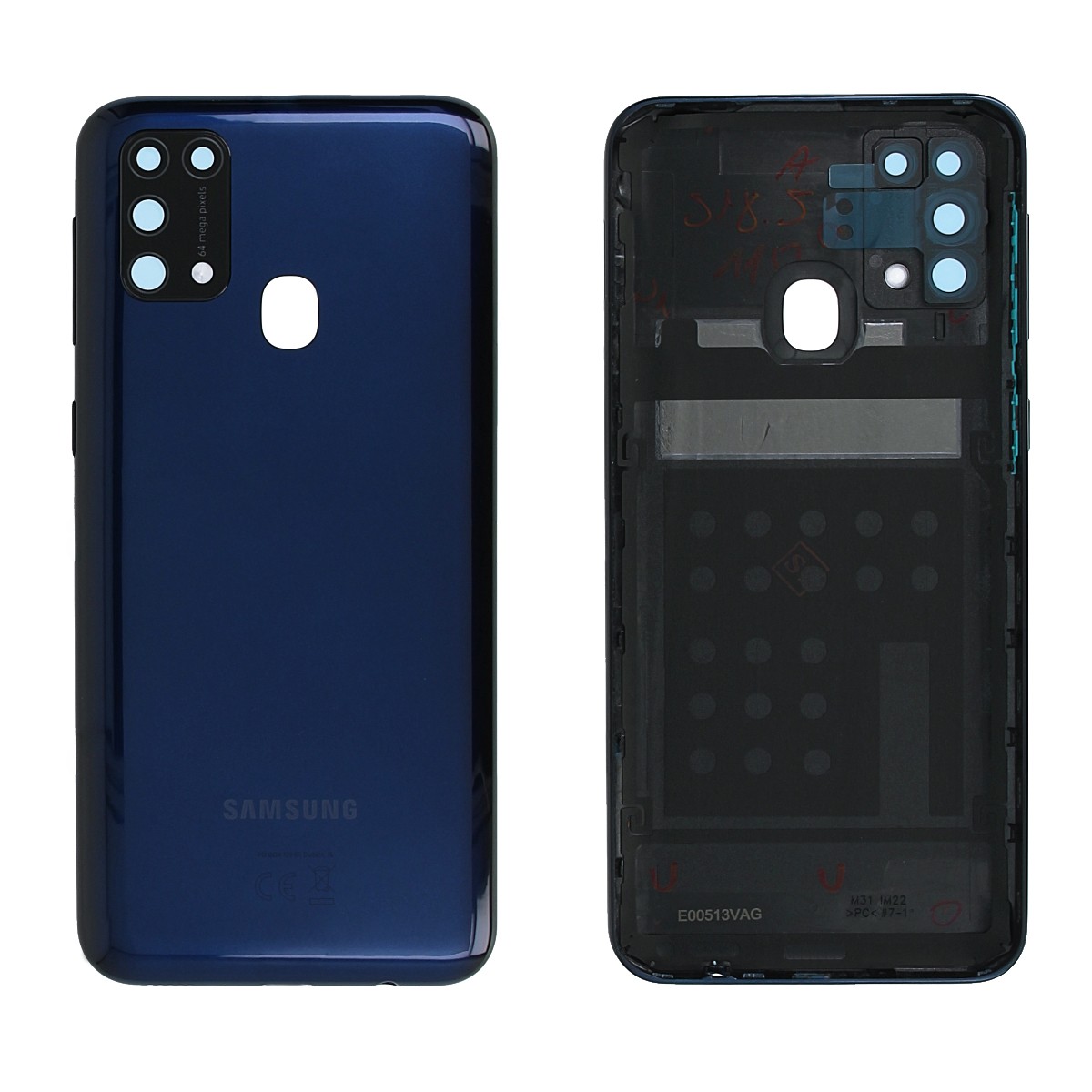Καπάκι Μπαταρίας για Samsung M315 Galaxy M31 Μπλέ GH82-22412A Original