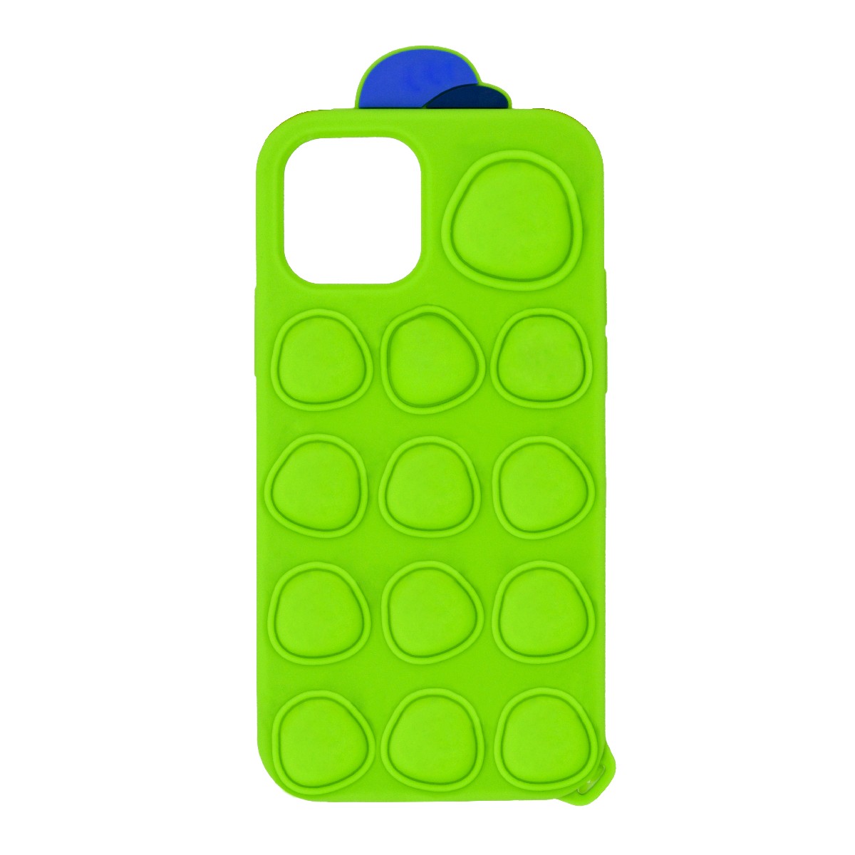 Θήκη Ancus TPU Pop It με Strap για Apple iPhone 11 Πράσινο με Σχέδιο και Κορδόνι