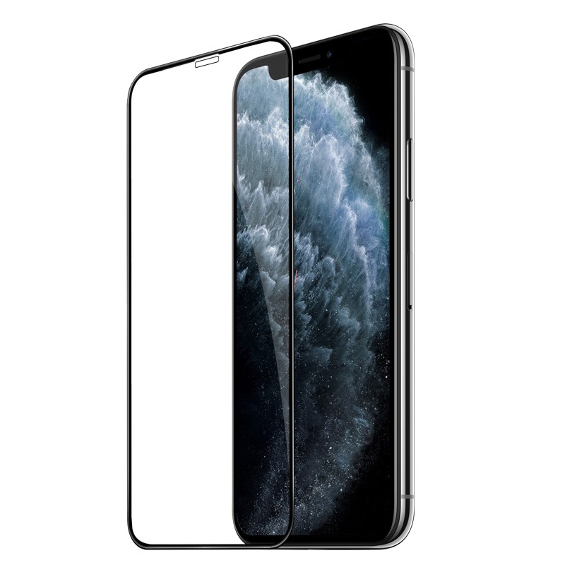 Tempered Glass Hoco G7  Full Screen HD για Apple iPhone XS Max / 11 Pro Max Μαύρο Σετ 10 τμχ.