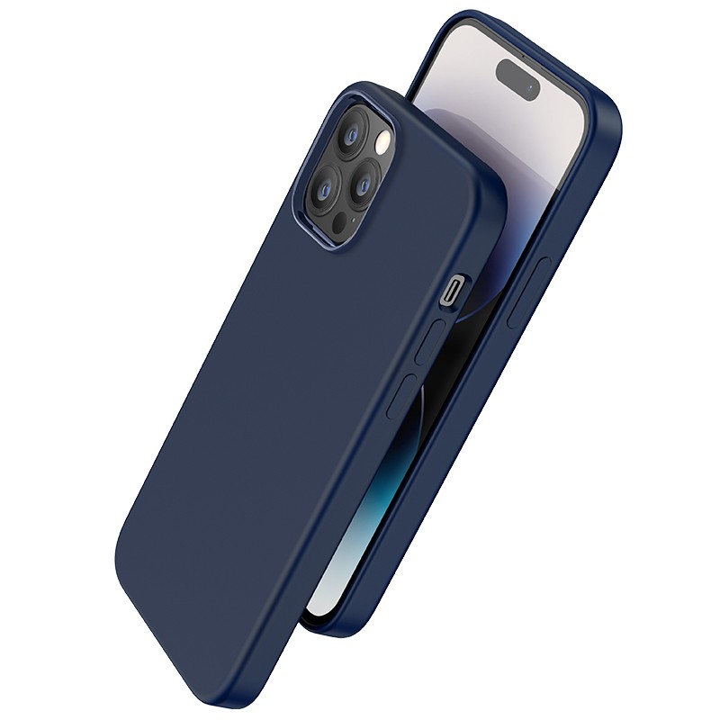 Θήκη Hoco Pure Series για Apple iPhone 14 Pro Max Μπλε