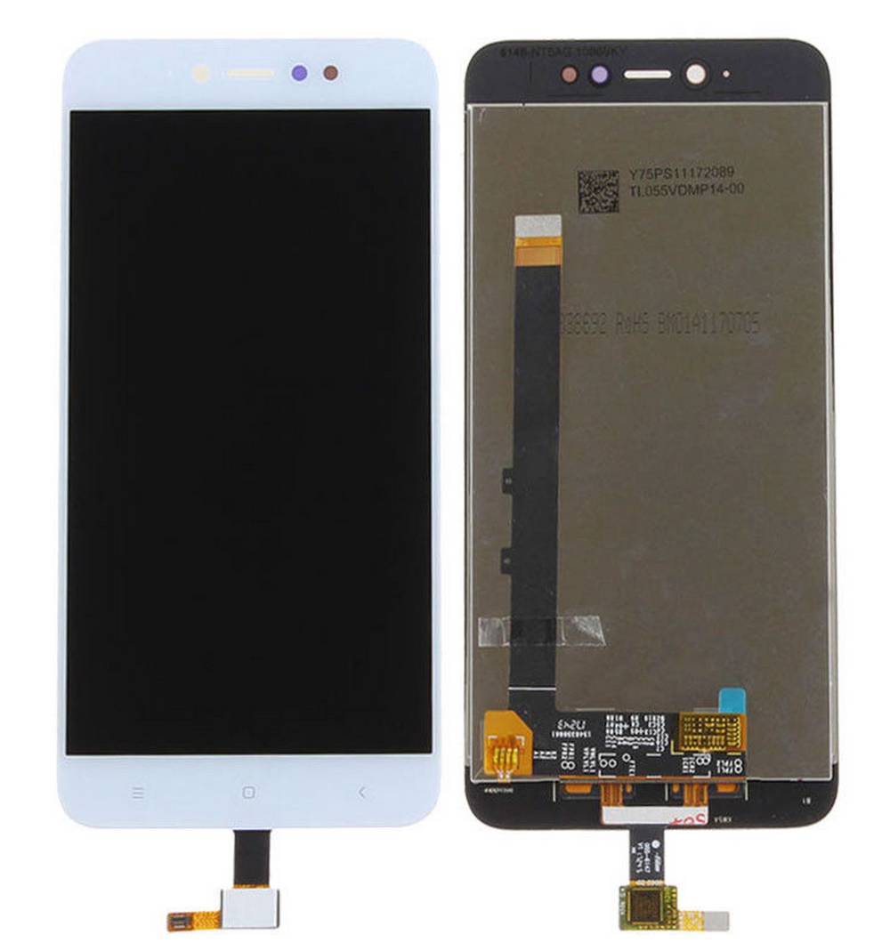 Οθόνη & Μηχανισμός Αφής Xiaomi Redmi Note 5A Prime Λευκό (Διάσταση:150mm)