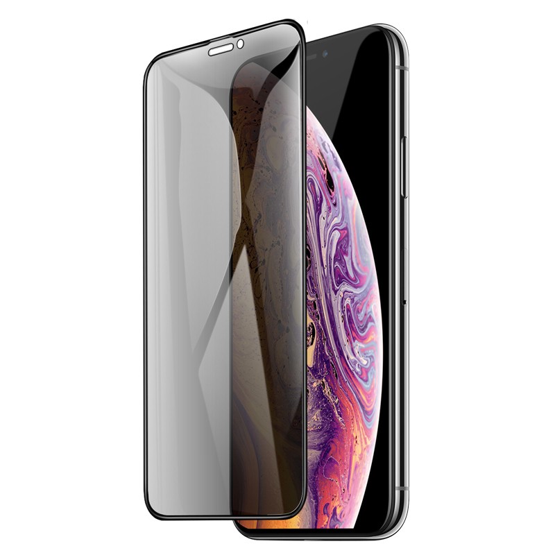 Tempered Glass Hoco A12 Pro Edges Protection Privacy Protection για Apple iPhone XR / 11 με Μαύρο Περίγραμμα