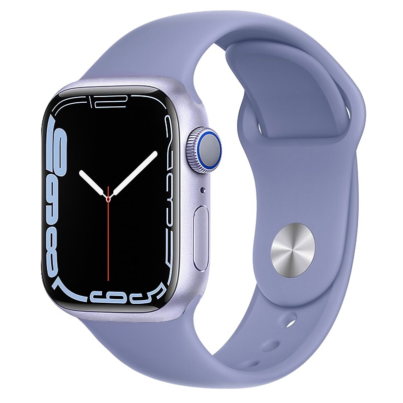 Watchband Hoco WA01 Flexible 38/40/41mm για Apple Watch series 1/2/3/4/5/6/7/8/SE Lavender Silicone Band