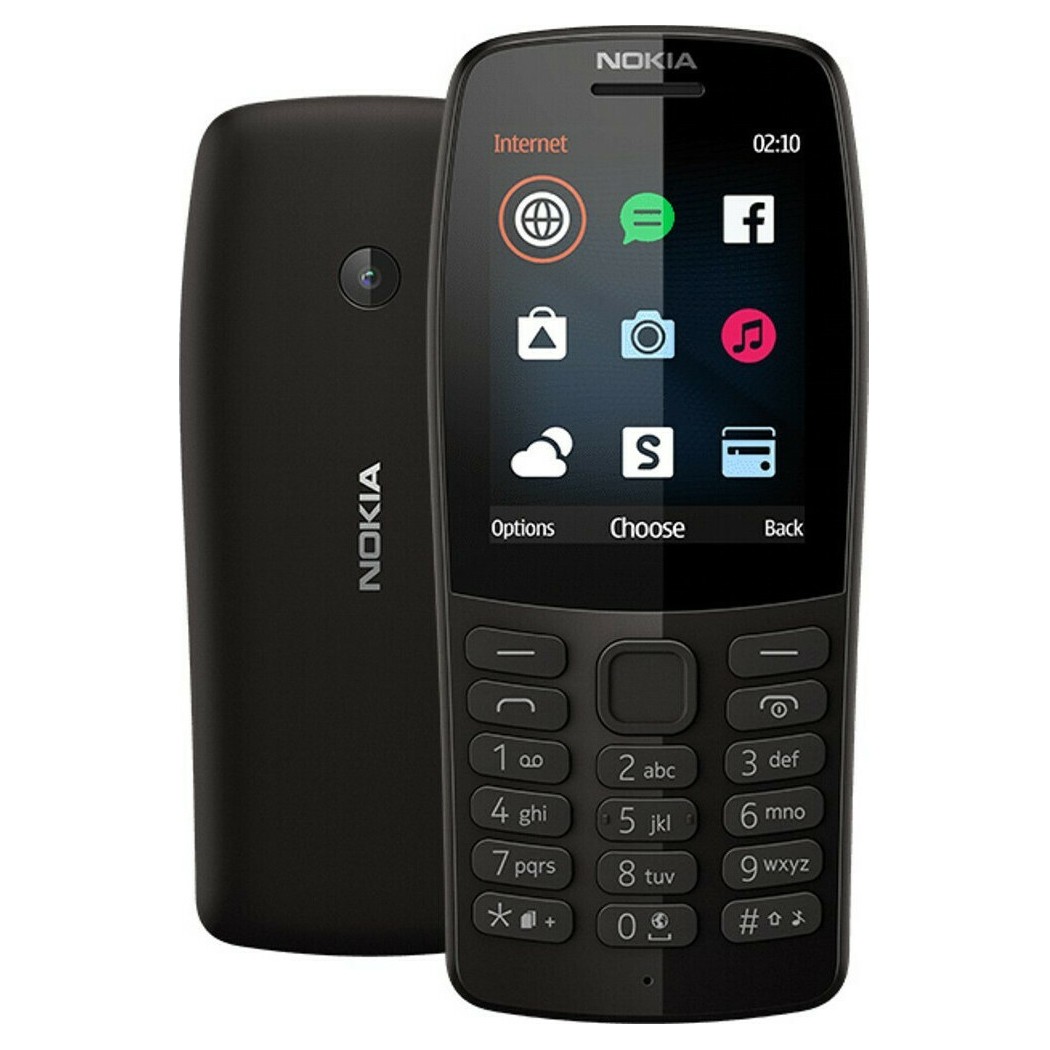 Nokia 210 (2019) 4th Edition Dual Sim 2.4″ Μαύρο GR