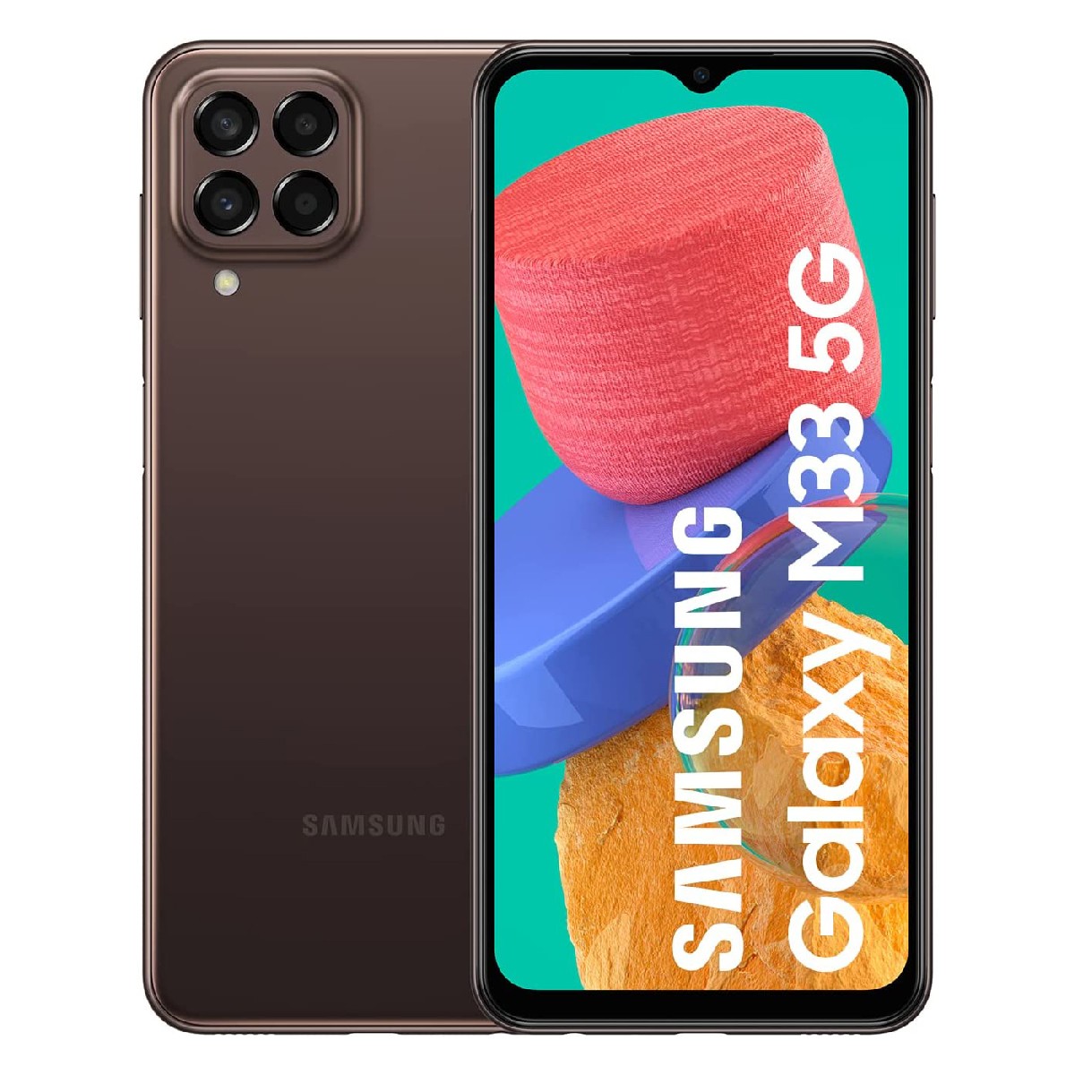 Samsung SM-M336BU/DS M33 5G NFC Dual Sim 6.6″ 6GB/128GB Μπρονζέ NON EU