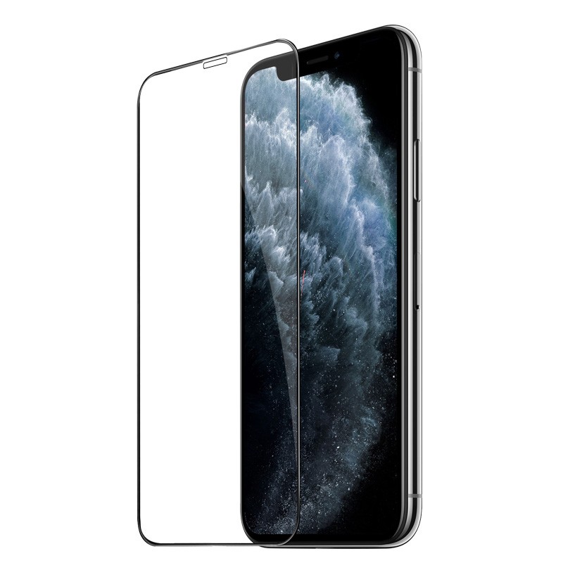 Tempered Glass Hoco G8 3D Full Screen Fine Edge Anti-Fall για Apple iPhone XR / 11  Μαύρο