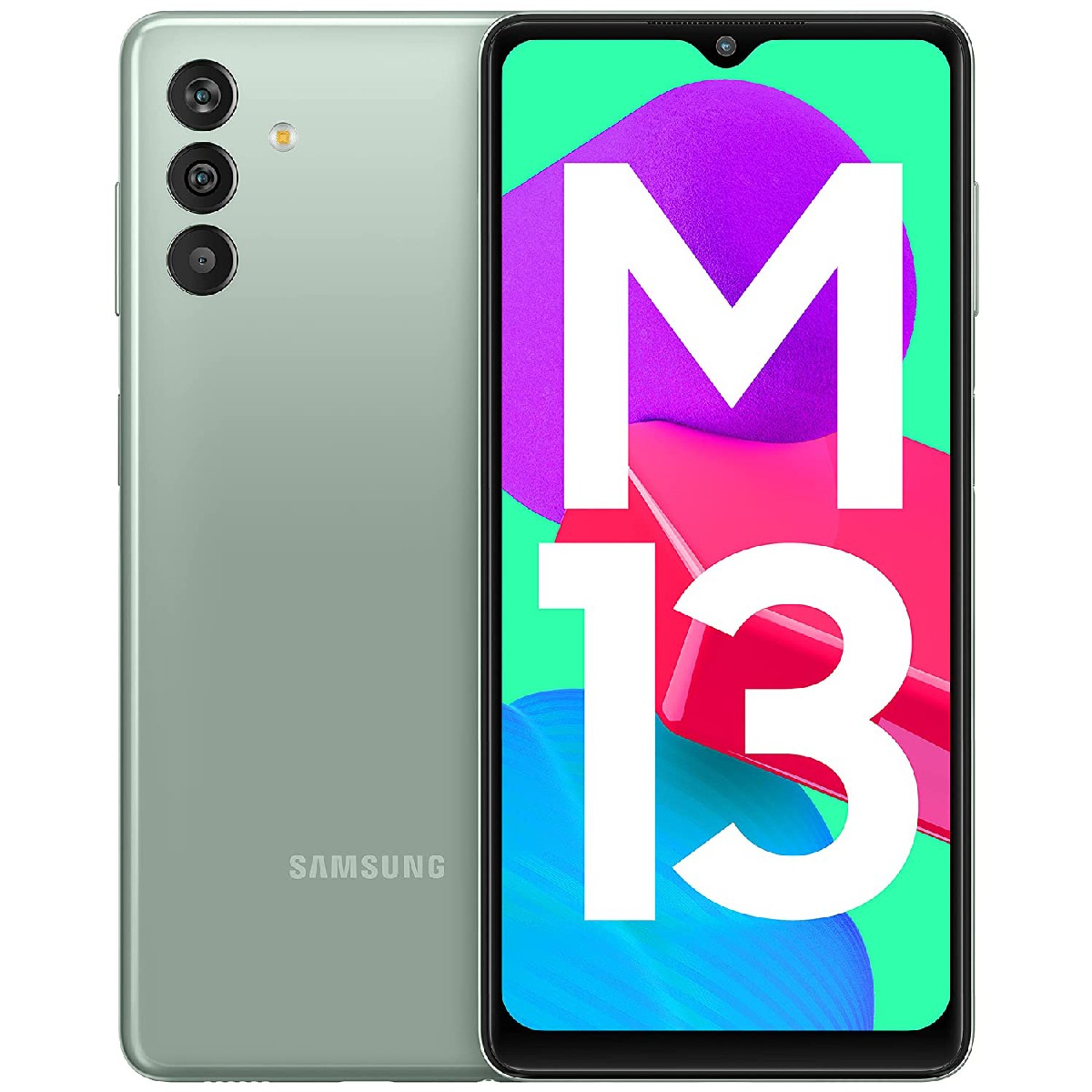 Samsung SM-M135FU/DS Galaxy M13 4G Dual Sim 6.6″ 4GB/64GB Πράσινο NON EU