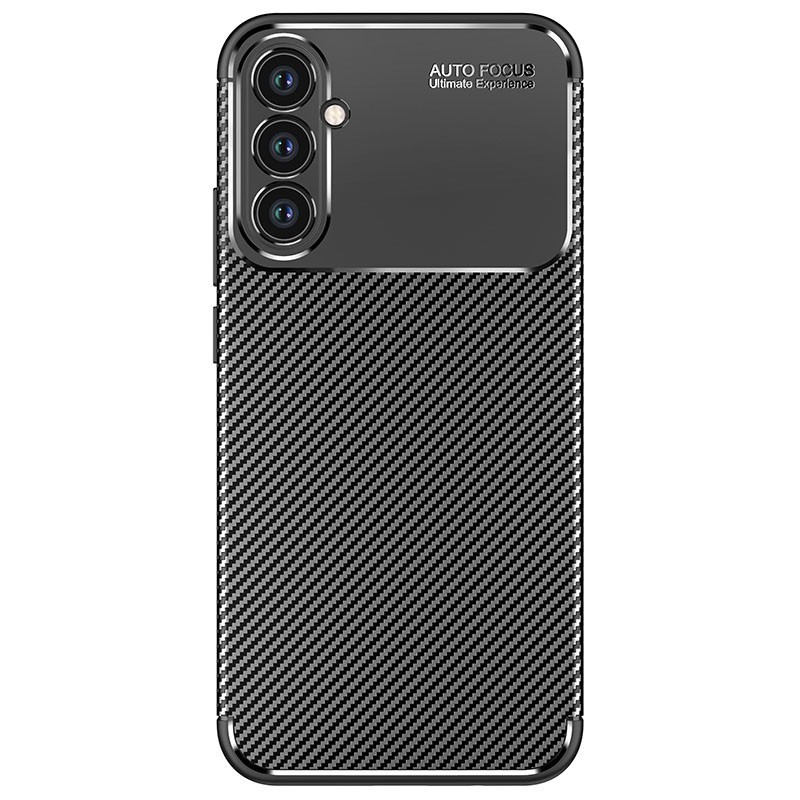 Θήκη Ancus AutoFocus Carbon Fiber για Samsung SM-A146B Galaxy A14 5G Μαύρη