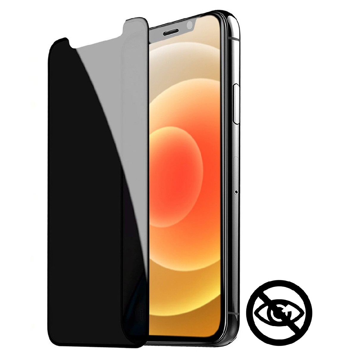 Tempered Glass Ancus Privacy 30 Μοίρες Protection Full Face 3D για Xiaomi Redmi Note 10  Redmi Note 10S Note 11s Νote 12S 4G