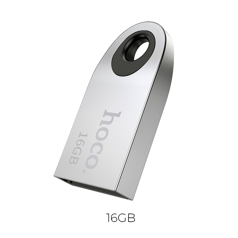 Flash Drive Hoco UD9 Insightful 16GB USB 2.0 Mini Size Ασημί