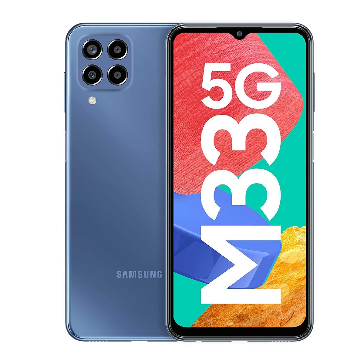 Samsung SM-M336B M33 5G NFC Dual Sim 6.6″ 6GB/128GB Μπλε