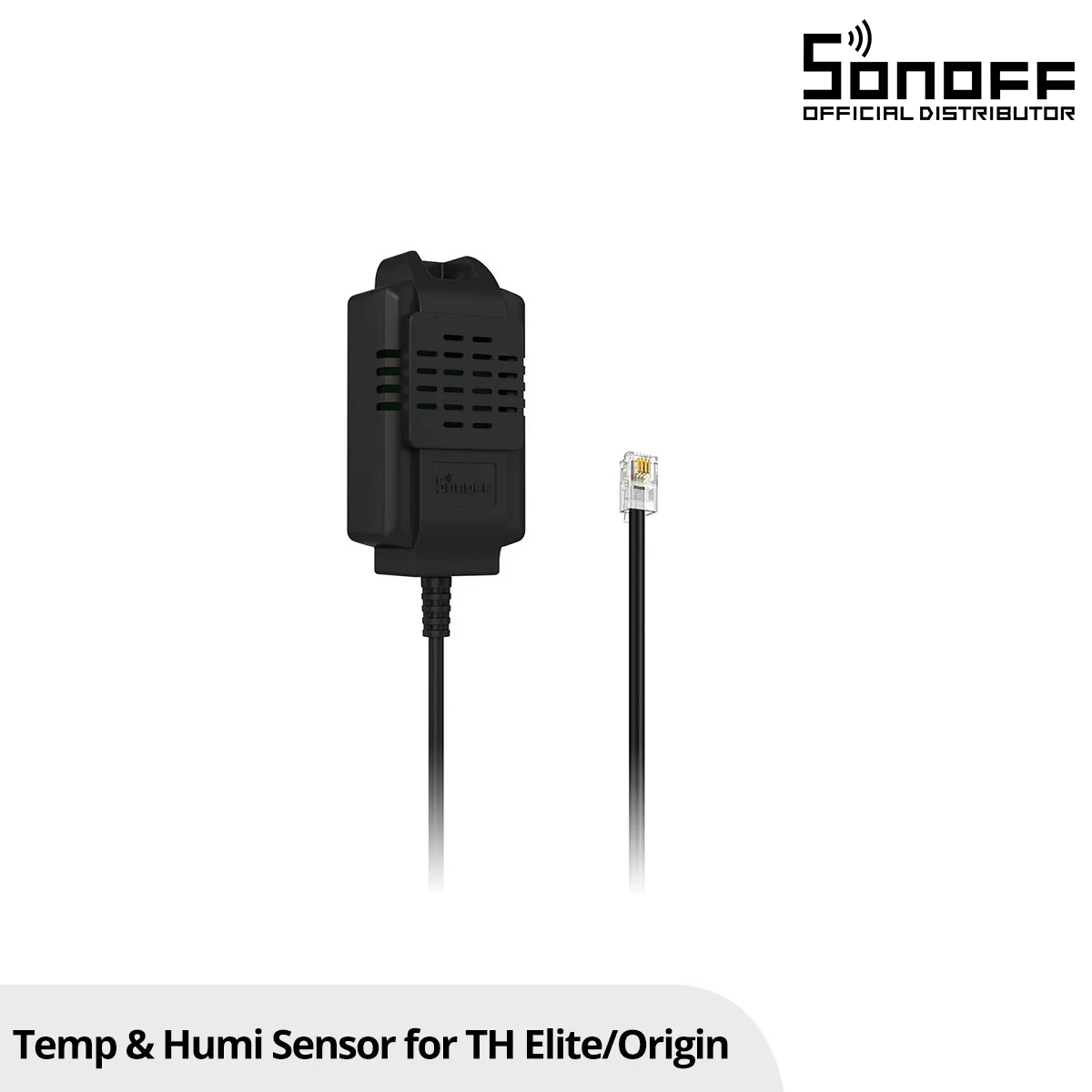 GloboStar® 80102 SONOFF THS01 Temperature and Humidity Sensor Measuring Range From -40℃ to +85℃ – Cable Length 50cm