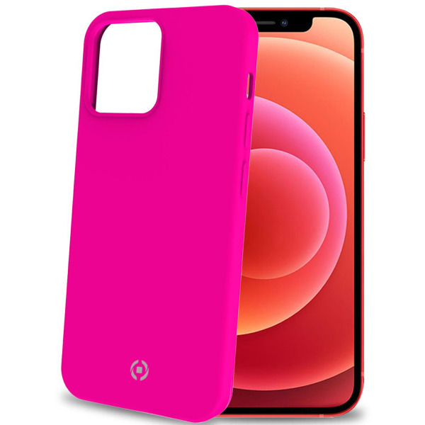 CELLY CROMO FLUO IPHONE 13 pink backcover