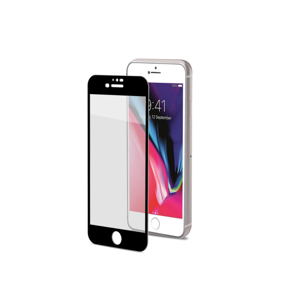 CELLY FULL FRAME TEMPERED GLASS IPHONE 6 PLUS / 6S PLUS black