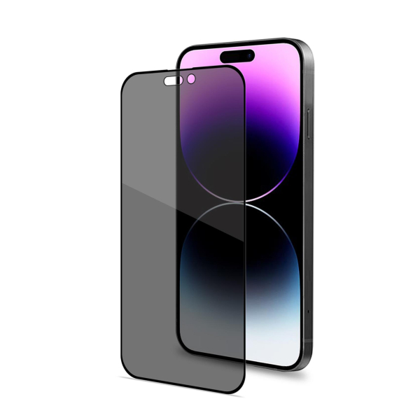 CELLY PRIVACY FULL FRAME TEMPERED GLASS IPHONE 14 PRO MAX black