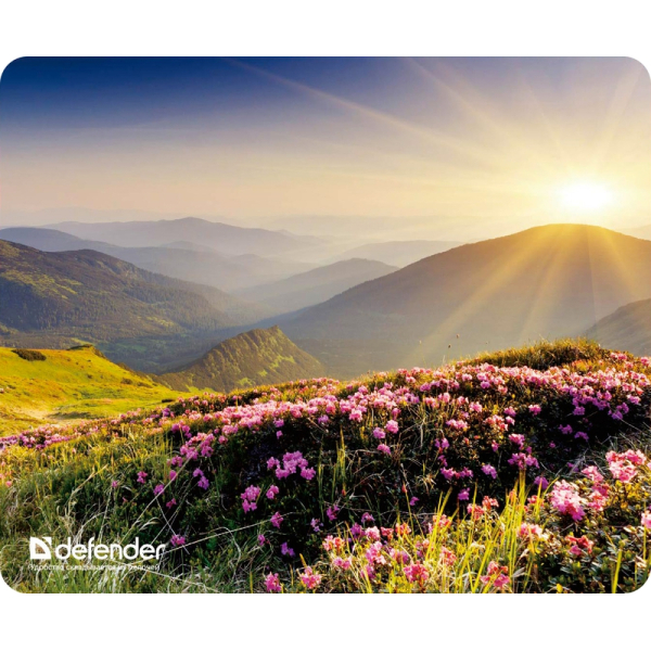 DEFENDER MOUSEPAD SILK NATURE 230x190x1.6mm (MOUNTAINS)