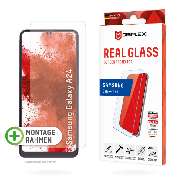 DISPLEX REAL GLASS 2D SAMSUNG A24 4G